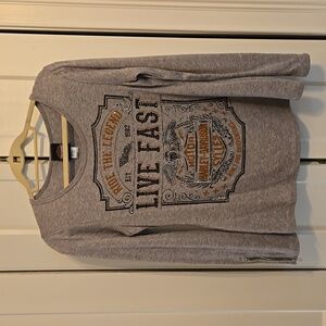 Womens Harley-Davidson long-sleeved tee